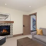 Northern Lights 27 | Luxe Townhome With Private Hot Tub, Mountain Views & Media Den