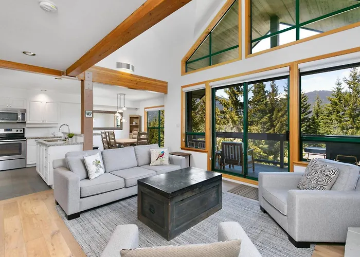 Northern Lights 35 | Spacious Townhome Close To Village With Hot Tub, Mountain View & Garage Parking