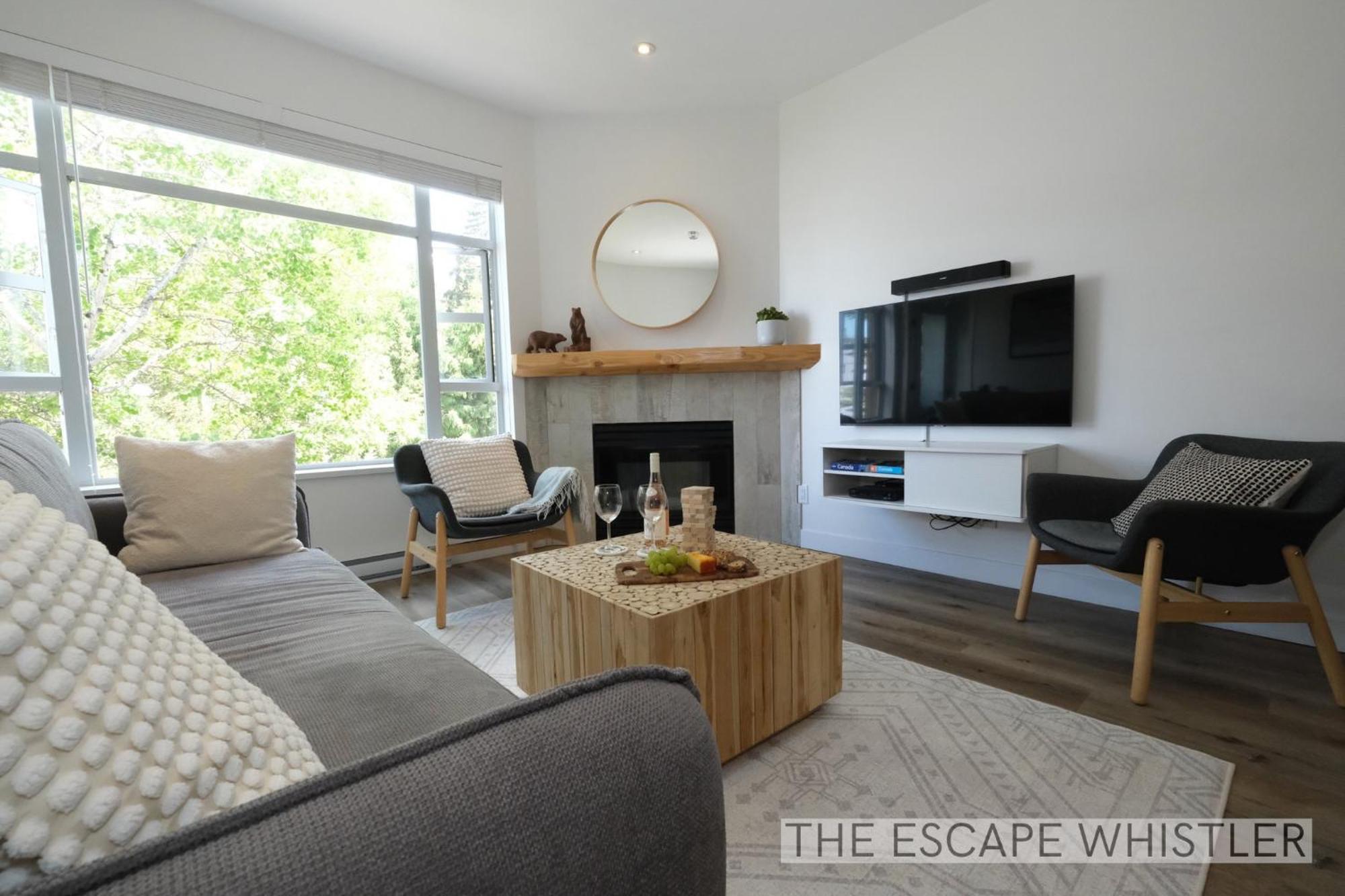 2br 2ba Family-friendly Mountain Escape W Scenic Views, Perfect Village Location Near To Shops, Cafes, Olympic Rings *