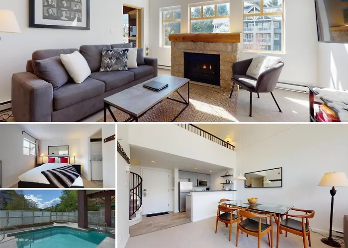 Spectacular Location With Pool And Hot Tub By Harmony Whistler