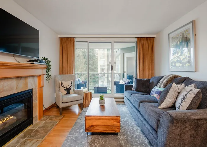 Ski In Ski Out Condo With Pool And Hot Tub By Harmony Whistler