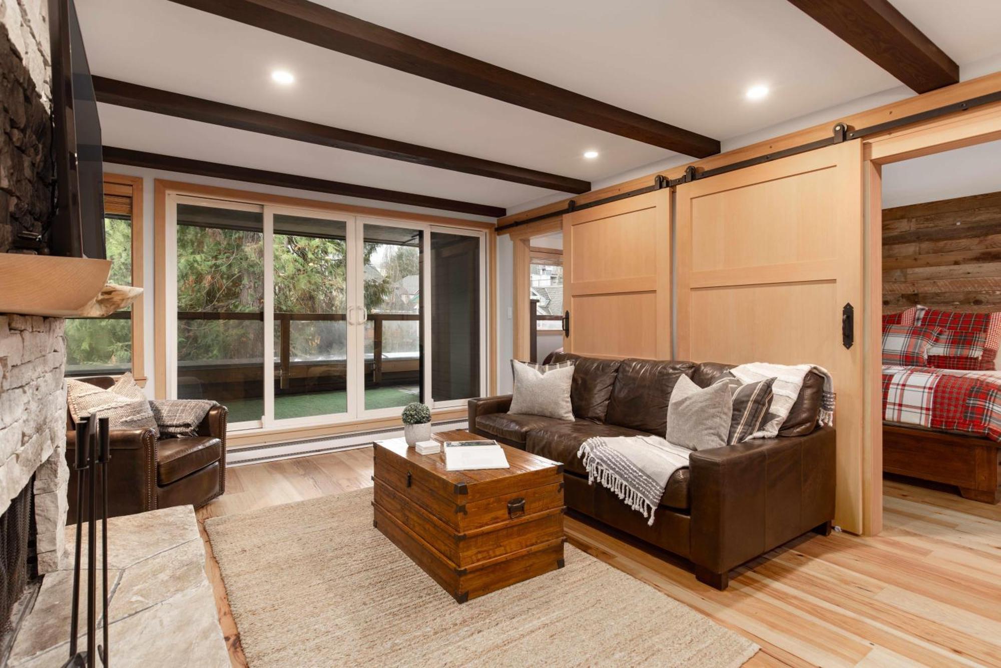 Hearthstone 2 | Stylish Cental Village Close To Lifts With Sauna & Parking Whistler