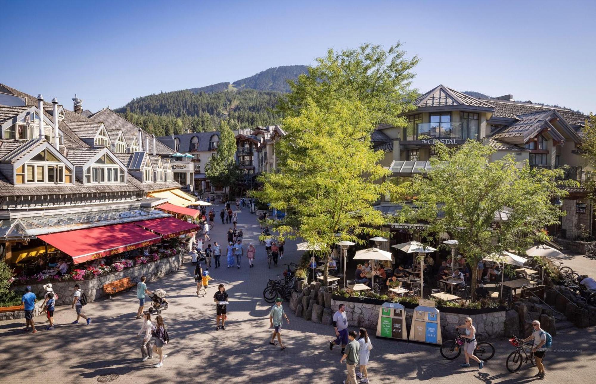 Granite Court 407 | Village Townhouse With Fireplace & Views Of Blackcomb *