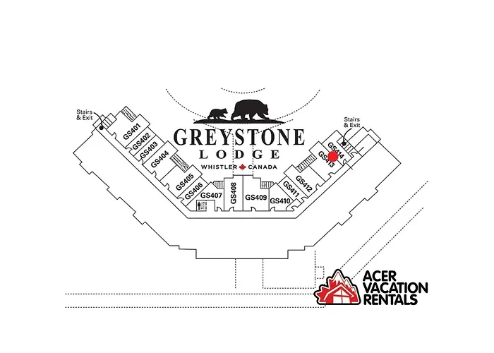 Greystone Lodge 413 - Largest