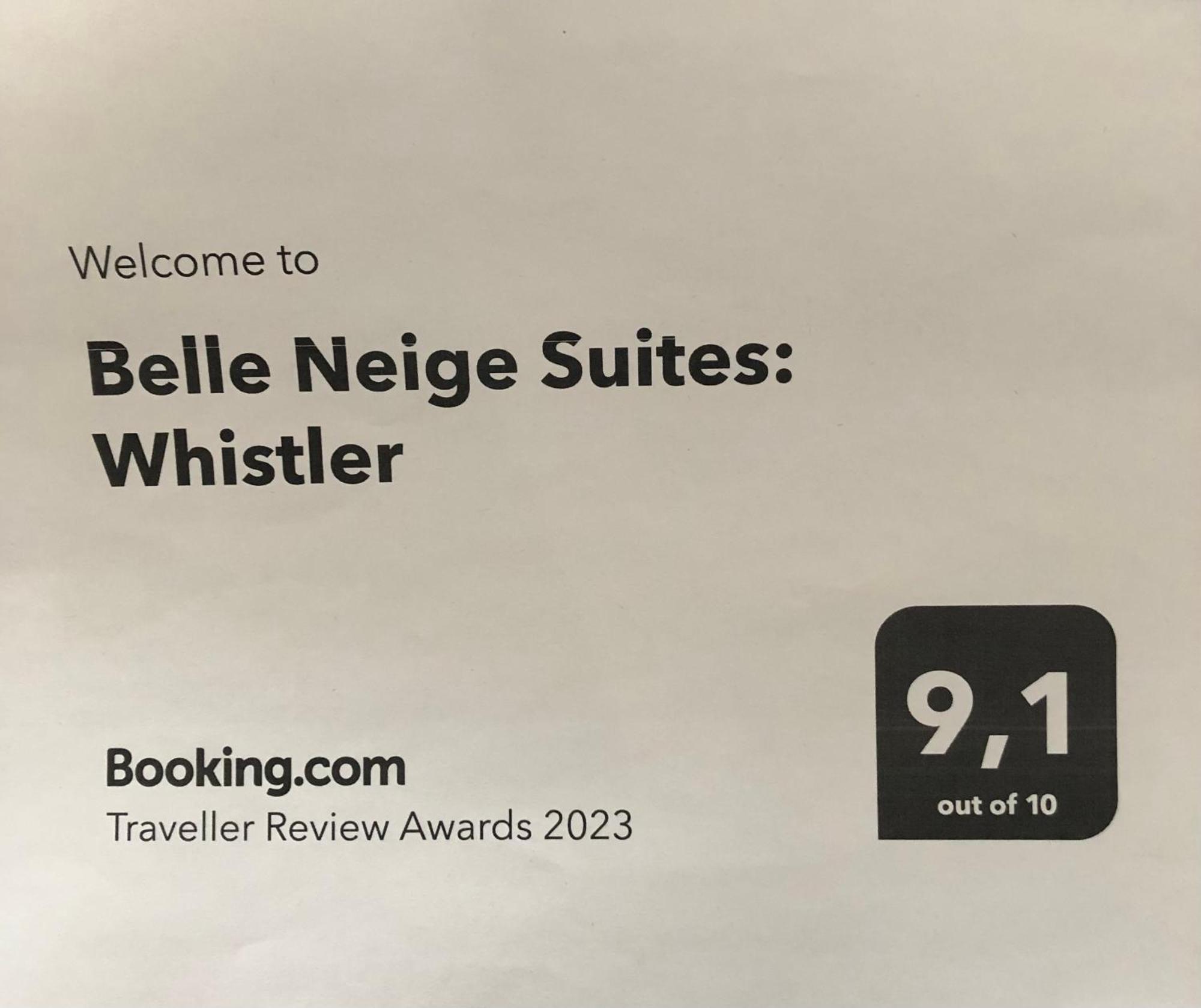 Belle Neige Suites: * Whistler