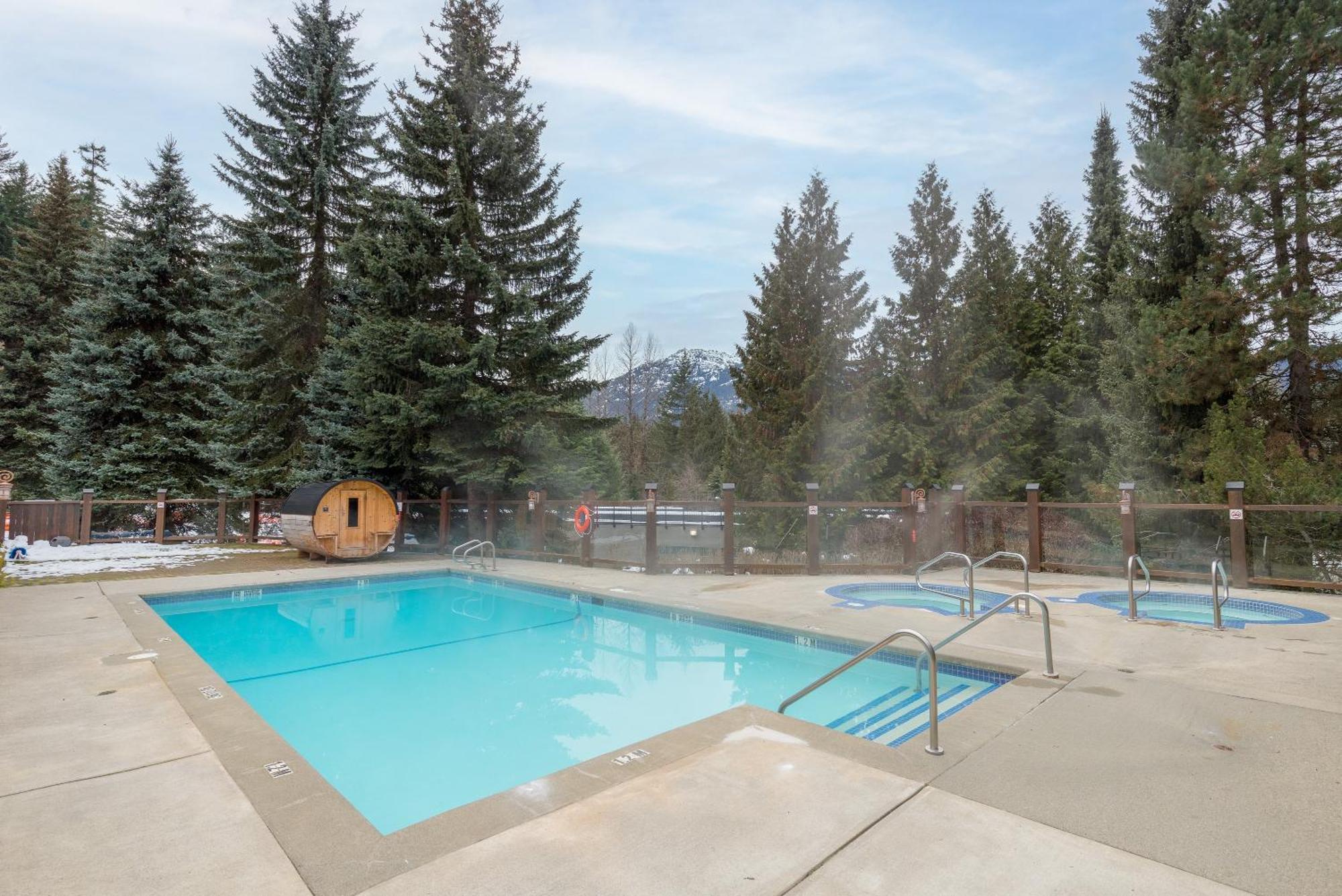 Apartment Mountainside Hot Tub Pool Barrel Sauna